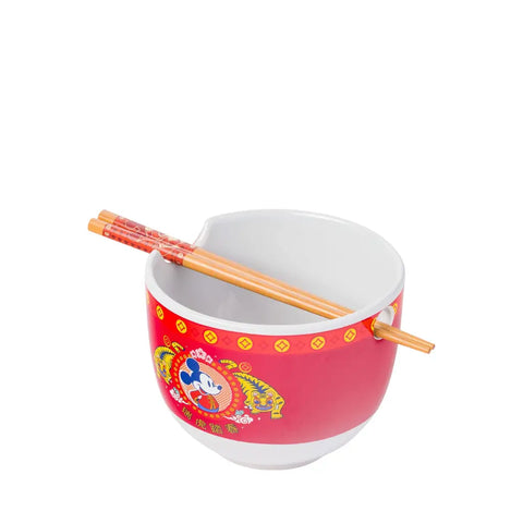 Bowl de ramen de Mickey Mouse año chino del tigre - Bowl