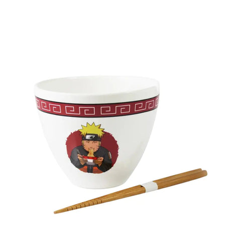 Bowl De Ramen Con Palillos Naruto Shippuden Ichiraku - Bowl