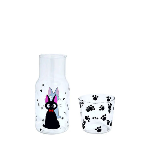 Juego de jarras de cristal y vaso de kiki Entregas