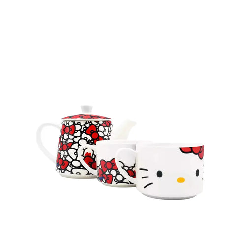 Juego de Té de Hello Kitty para Dos Personas - Contenedor