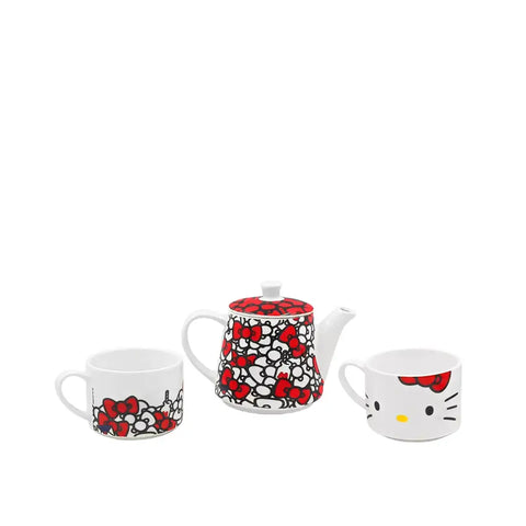 Juego de Té de Hello Kitty para Dos Personas - Contenedor