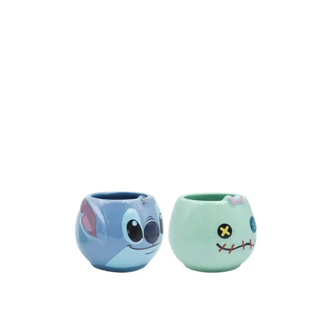 Mini Taza de “Stitch y Trapo” - Tazas