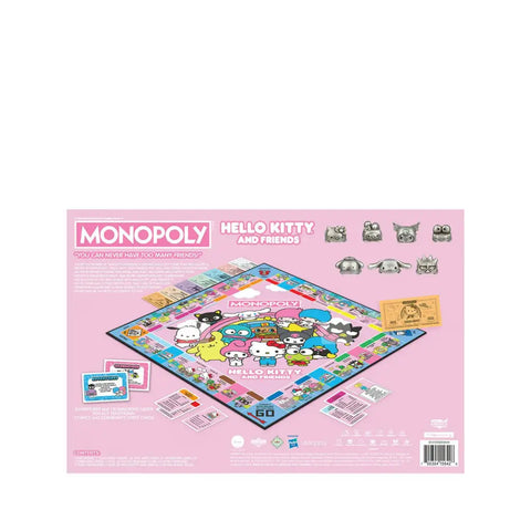 Monopoly edición especial de Sanrio ’Hello Kitty & Friends