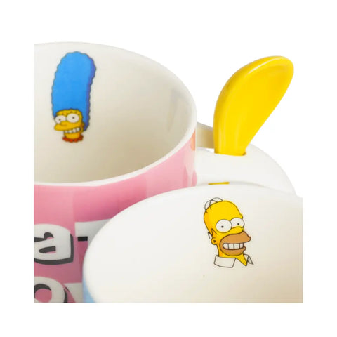 Set de 2 Tazas de Los Simpsons - Tazas