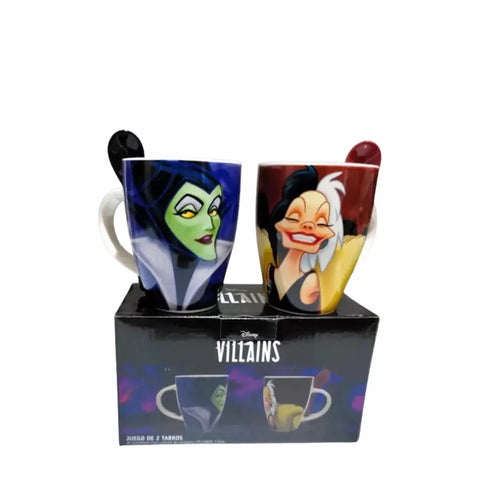 Set de 2 Tazas de ’Villanas’ - Tazas