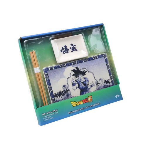 Sushi Set De Dragon Ball Z Goku - Platos decorativos