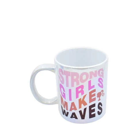 Taza de Barbie blanca Iridiscente - Tazas