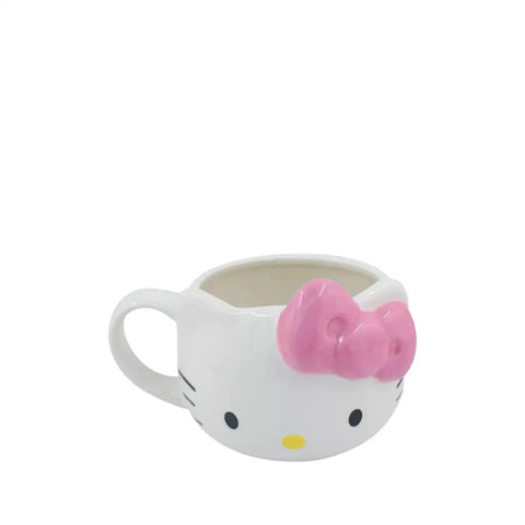 Taza Jumbo Hello Kitty 3D Moño Rosa - Tazas