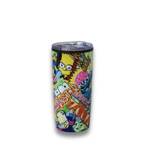 Termo Bart Simpson graffiti - Termo