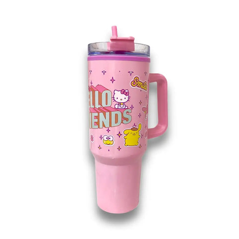 Termo de acero tipo Stanley de Hello Kitty - Termo