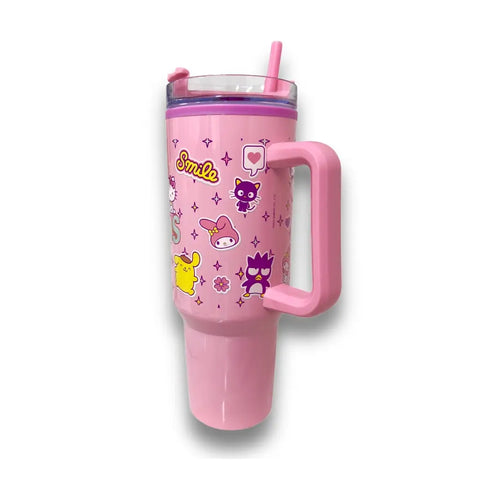 Termo de acero tipo Stanley de Hello Kitty - Termo