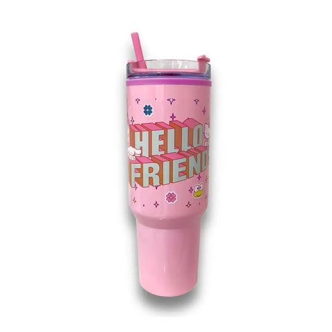 Termo de acero tipo Stanley de Hello Kitty - Termo