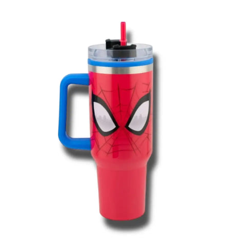 Termo de acero tipo Stanley de Spider Man - Termo
