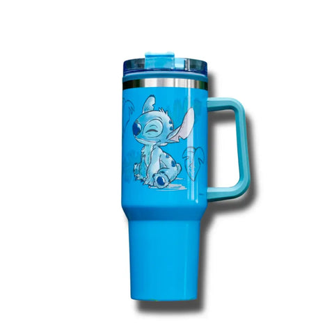 Termo de acero tipo Stanley de Stitch - Termo